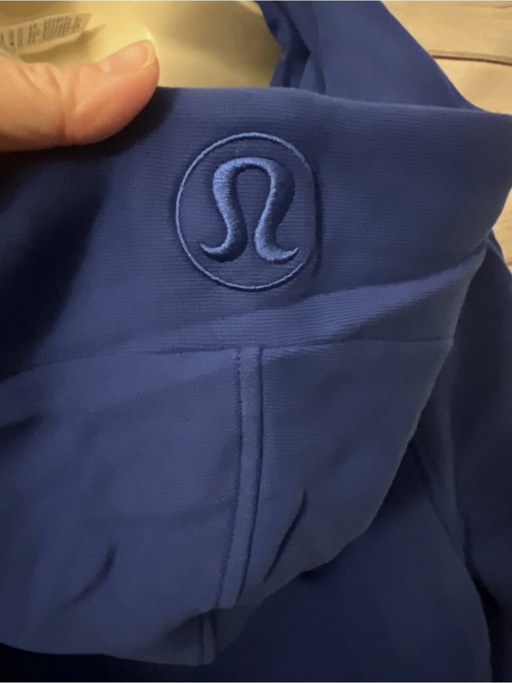 NWT Women's lululemon Buffalo Bills Scuba Oversized Half-Zip Hoodie Cobalt XS/S - Picture 8 of 9